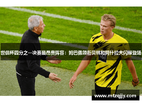 世俱杯四分之一决赛最昂贵阵容：姆巴佩领衔贝林和阿什拉夫闪耀登场